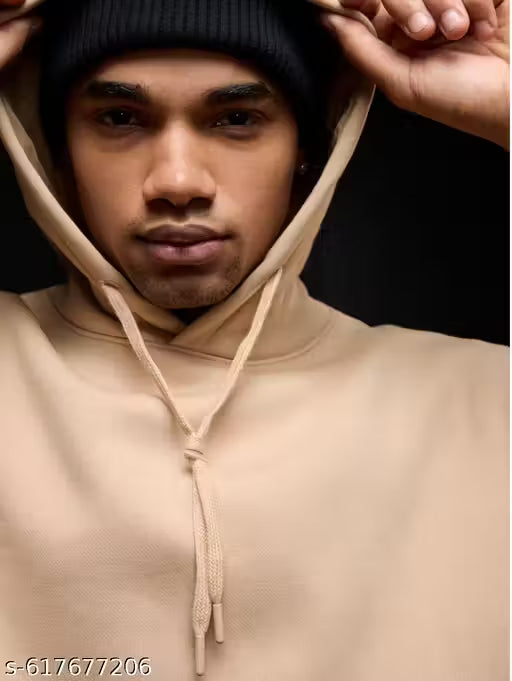 Biegie colour self hoodie for man casual wear