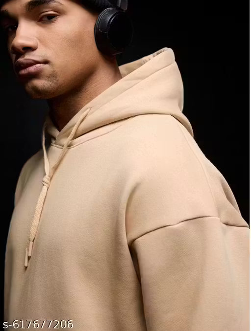 Biegie colour self hoodie for man casual wear